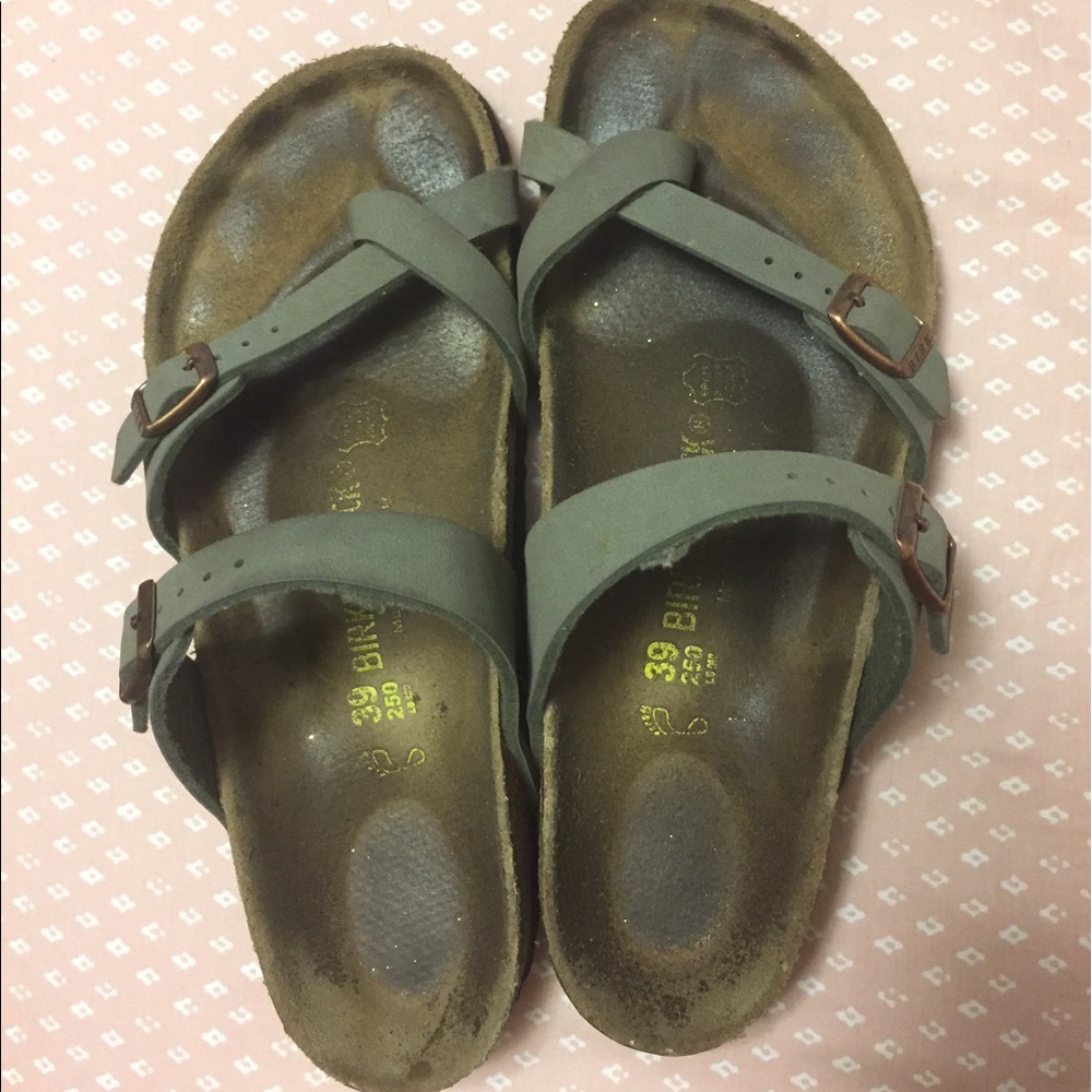Mayari Gray Size 9 Birkenstocks