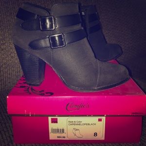 Black Heel Ankle Booties