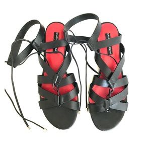 Charles Jourdan 'Jacalyn' Gladiator Sandals