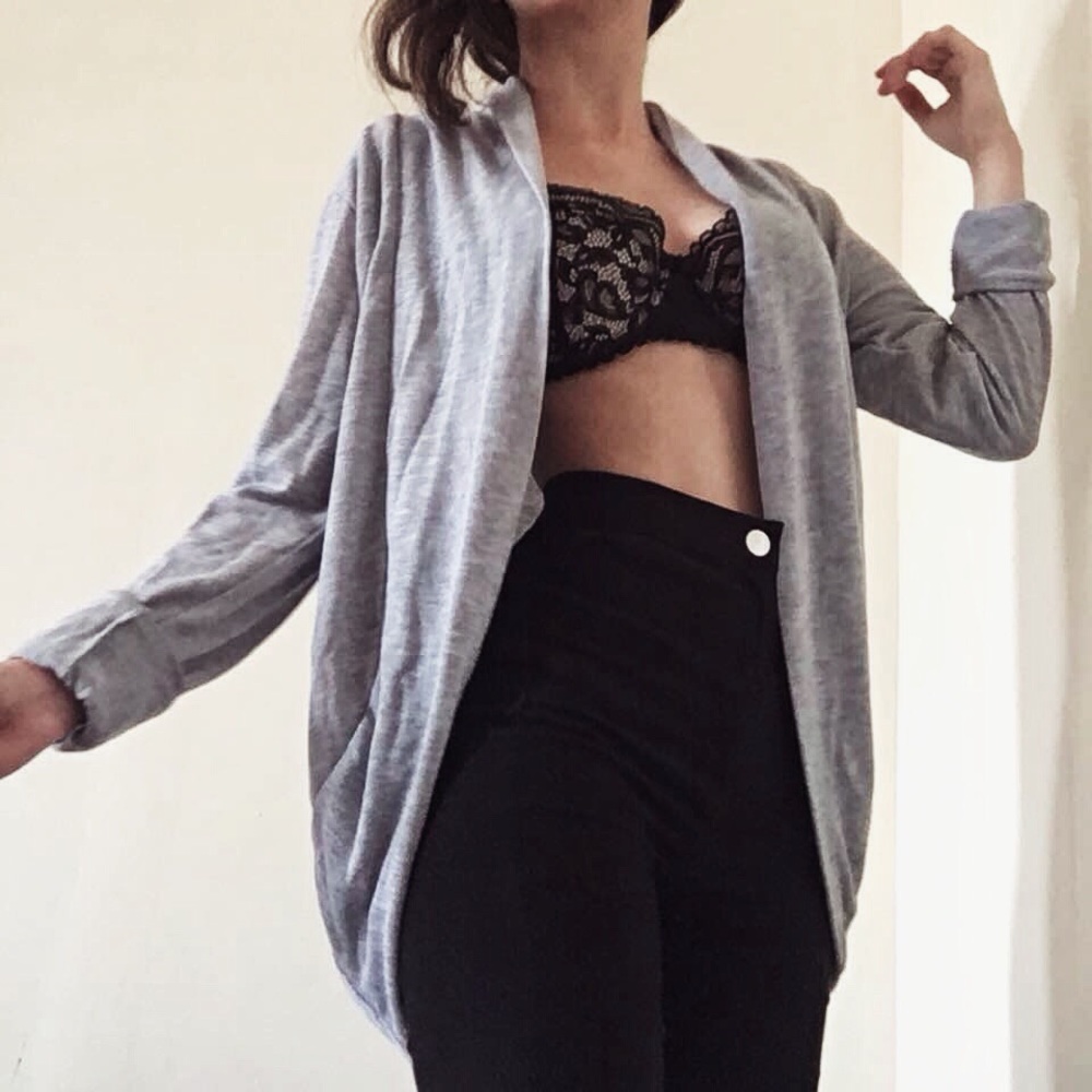 Gray cardigan ✨