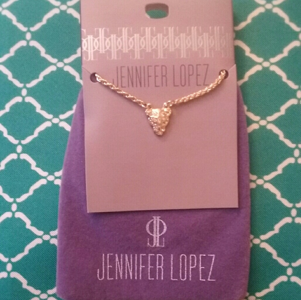 Cat / Cougar JLo  Gold Tone Necklace NWT