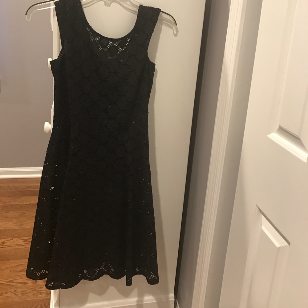 Black sparkly dress
