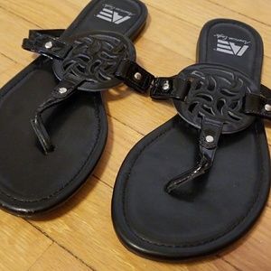 Black sandals