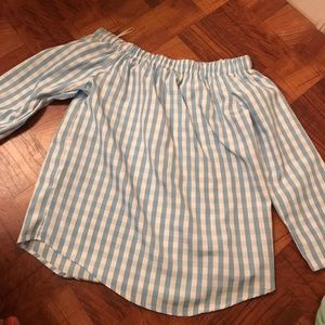 Cute new Blue and White top