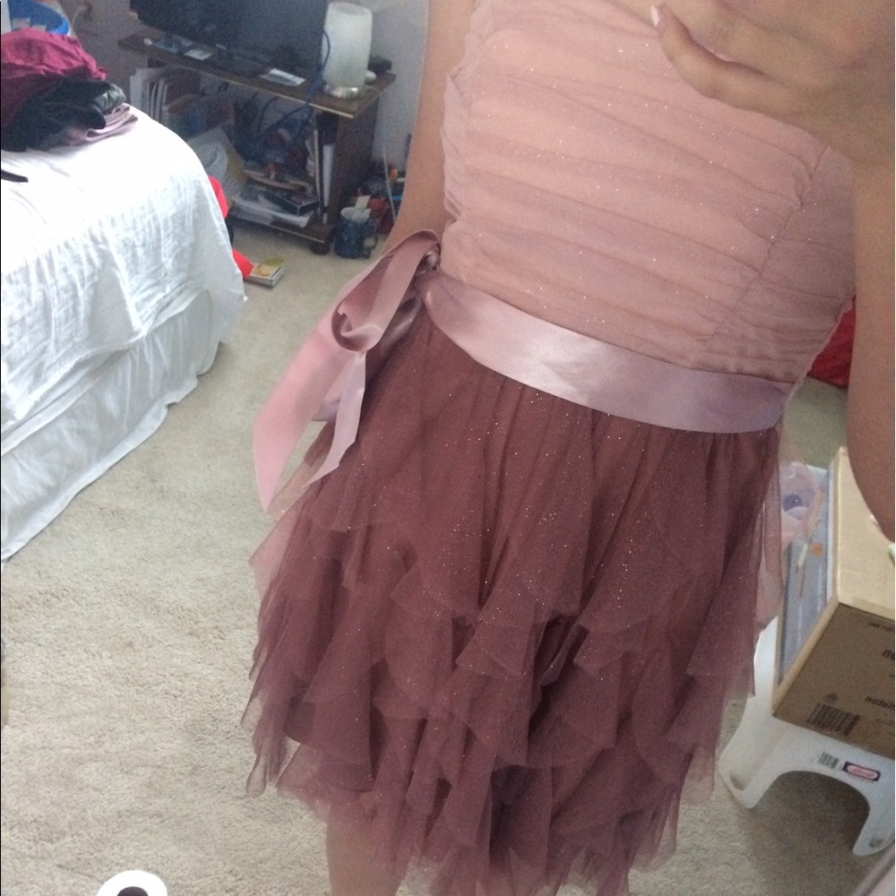 Strapless Formal Dress