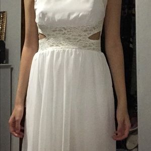 White lace dress for juniors