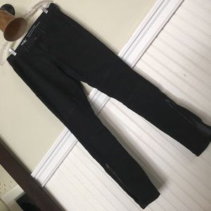 Mossimo Black Moto Denim