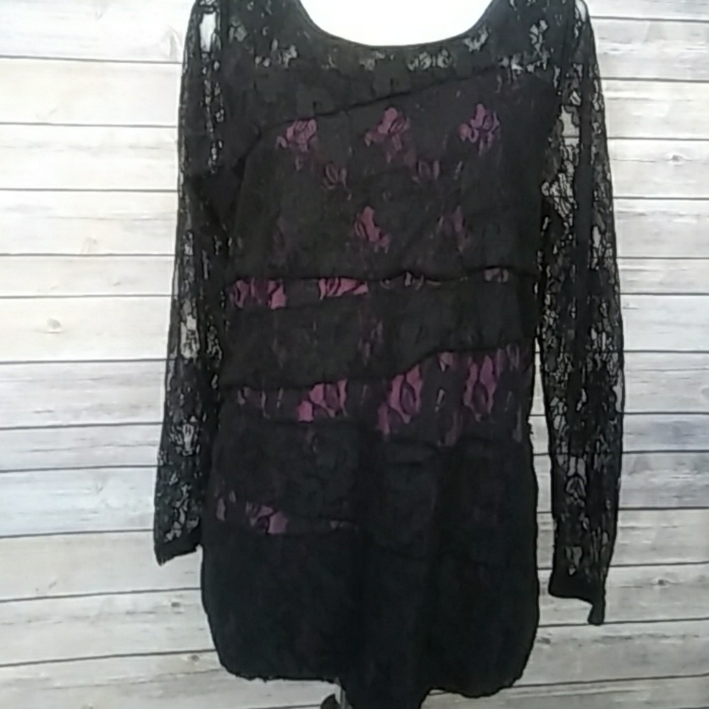 Lane Bryant Lace Top