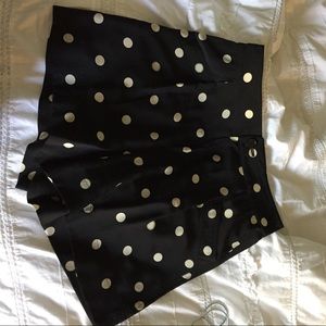 Marc Jacobs 100% silk polka dot shorts