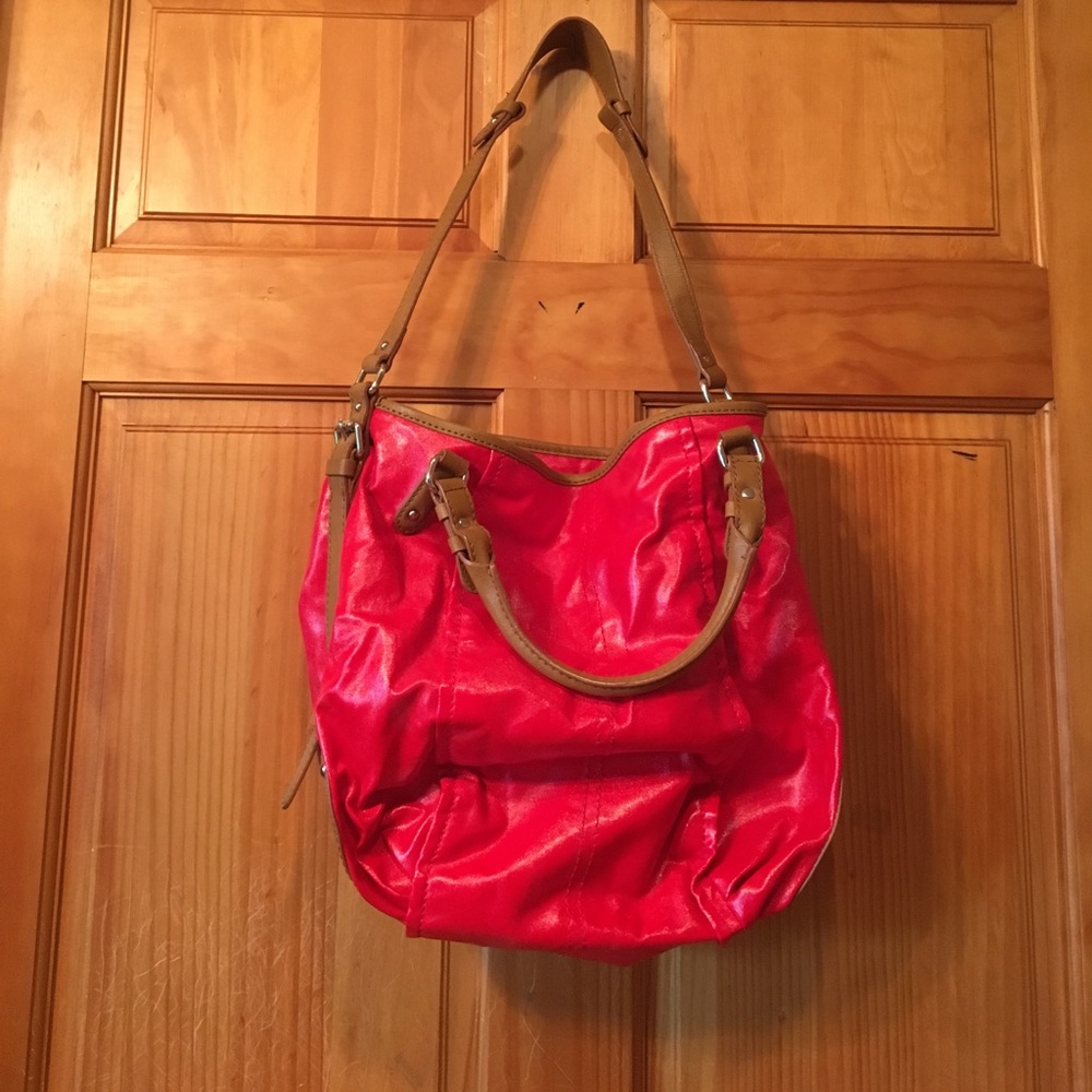 Red Tote Purse