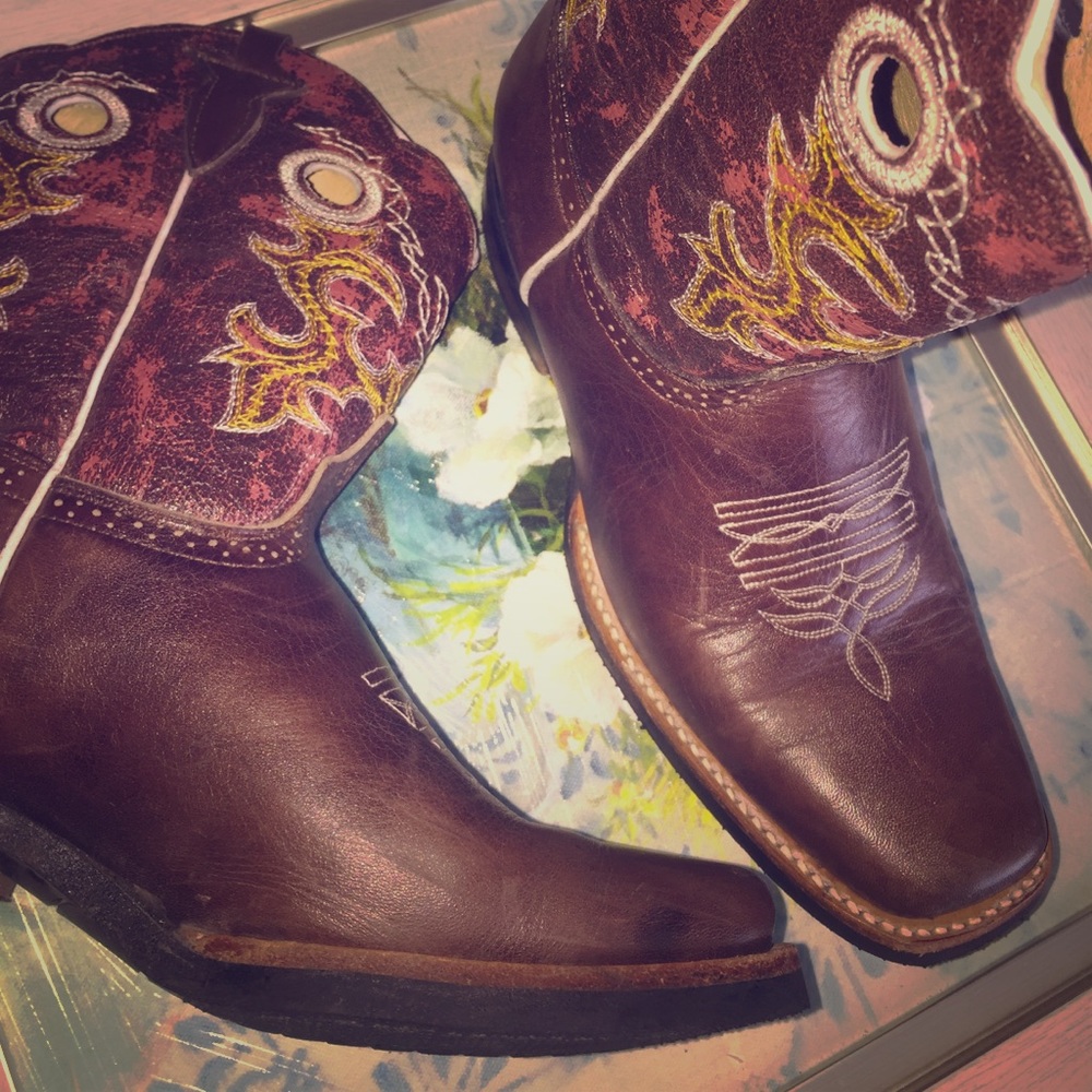 Authentic children's cowboy boots