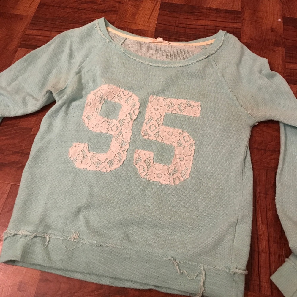 Mint Green Lightweight Sweater
