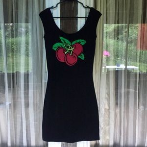 Betsey Johnson Cherry Sweater Dress