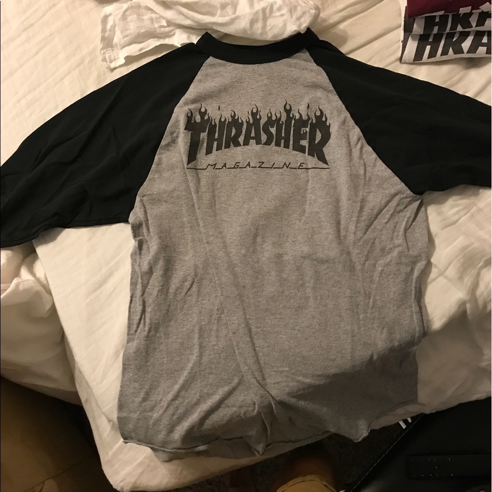 Thrasher baseball tee