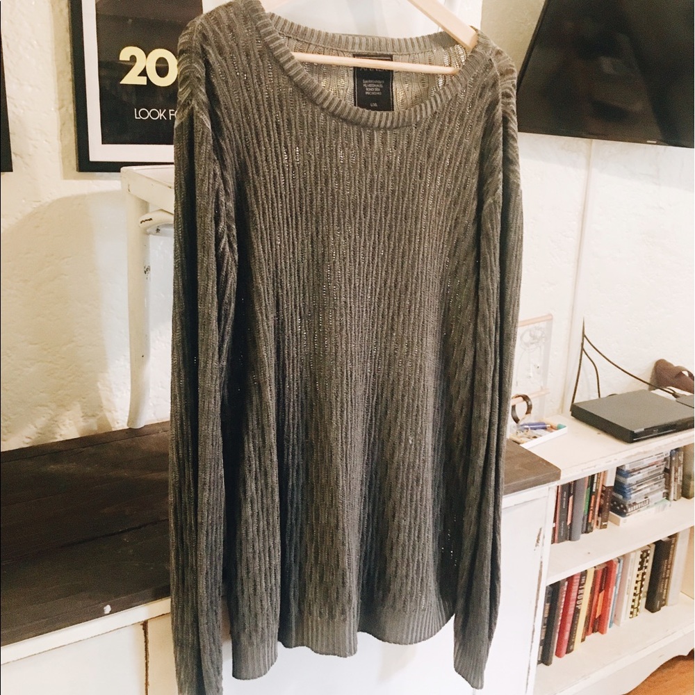 ANEXX Bondie scoop neck loose knitted jumper.