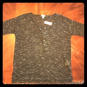 Black and white shirt