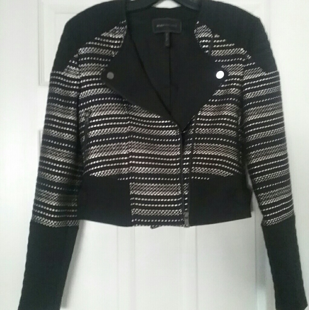 NWOT BCBG MAXAZRIA Classy Motorcycle Jacket