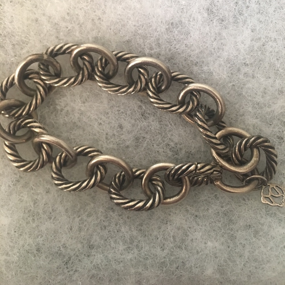 David Yurman small link bracelet.