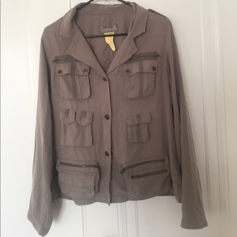 Beige Silk Da-Nang Surplus Indochine Jacket