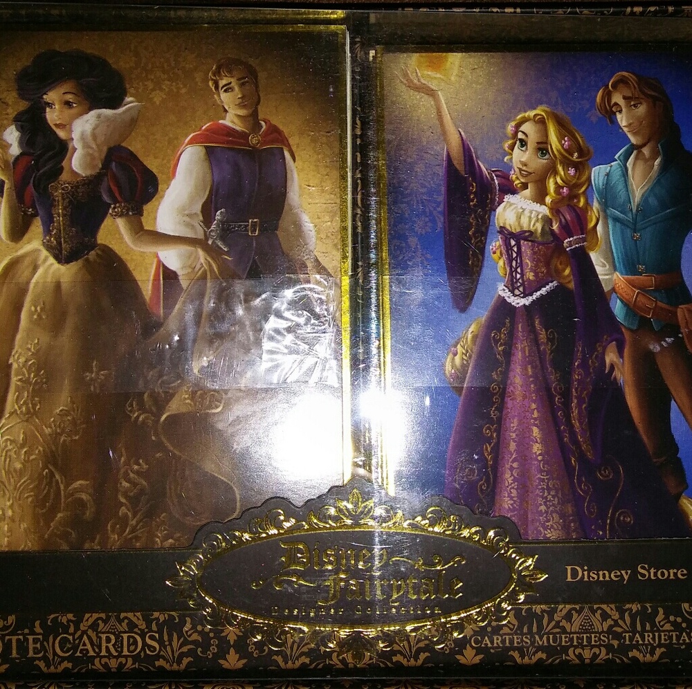 LE Disney fairytale designer collection note cards