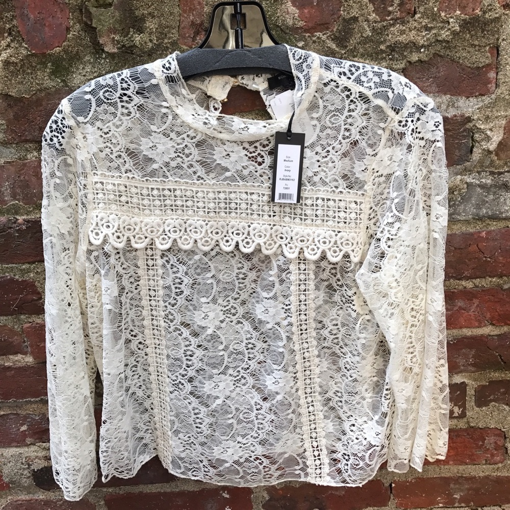 Romeo & Juliet Lace blouse! Brand New!