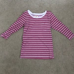 Stripped half sleeve shirt