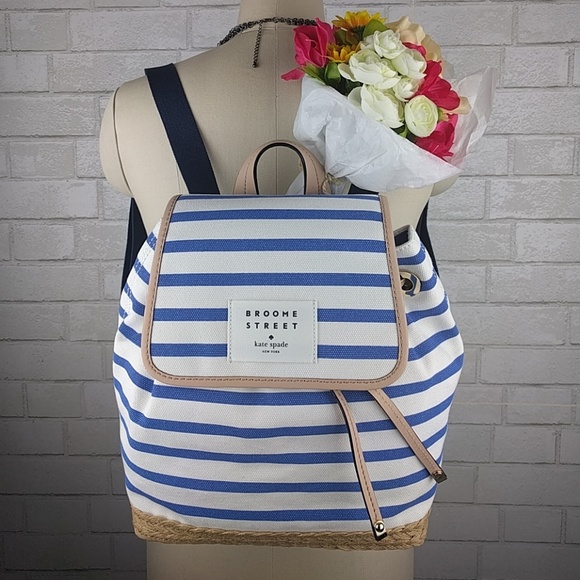 kate spade canvas backpack