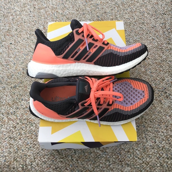 adidas Shoes - Adidas Ultra Boost sun glow/black