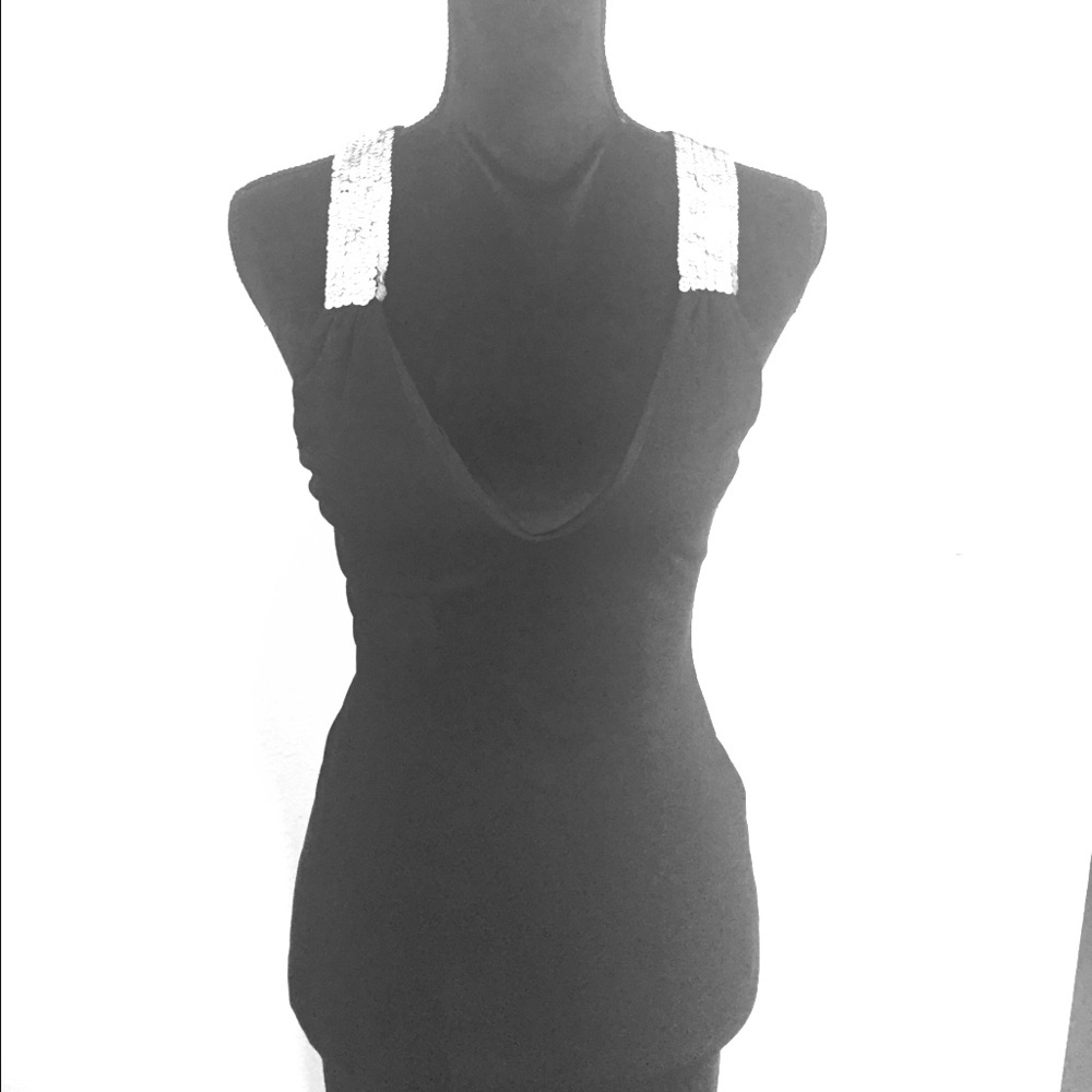 Italian classic black coctail dress