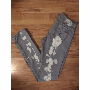 Jet John Eshaya Bleach Tie Dye Gray Skinny Jeans 8