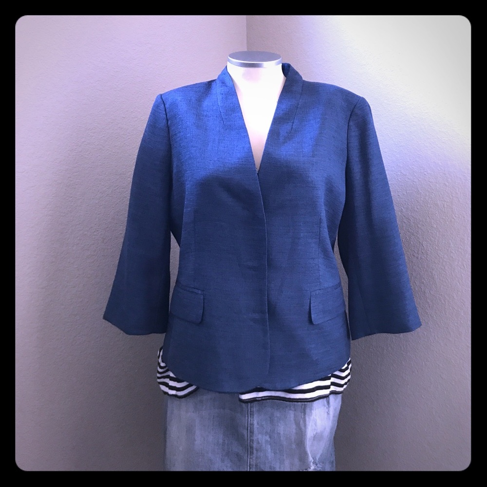 Cornflower blue blazer