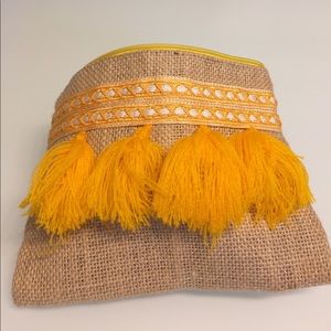 NWOT handmade Moroccan clutch