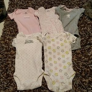 Carter's newborn onesies