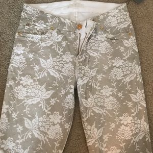 7 for All Mankind Floral Pants
