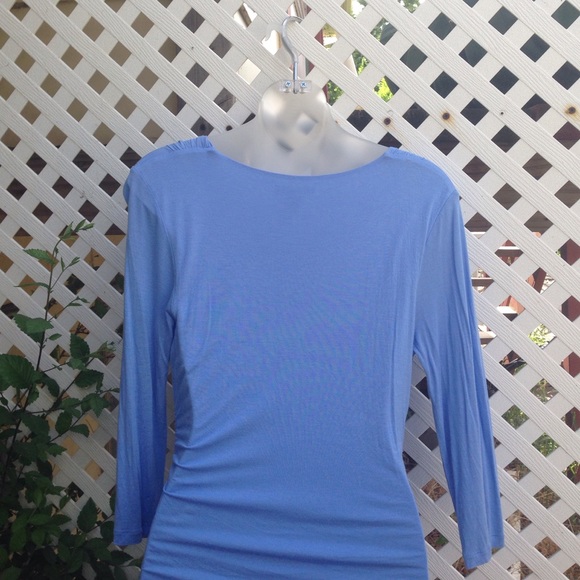 H&M shirt Size M Baby Blue - Picture 2 of 2