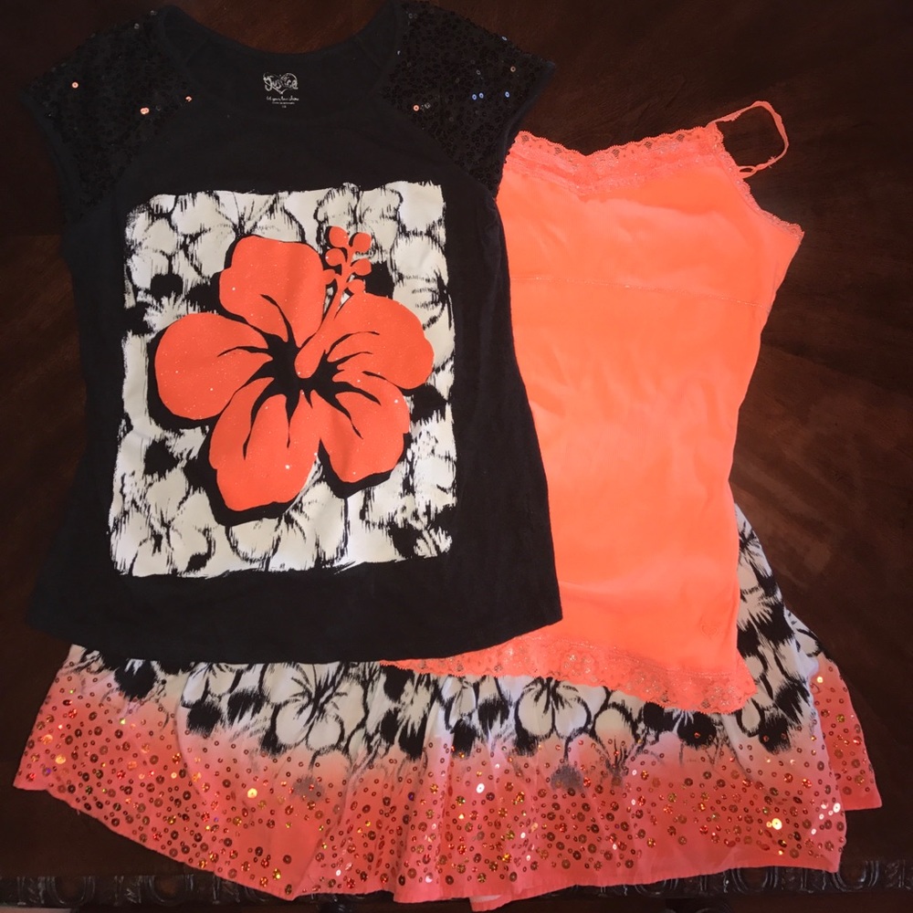 Floral 3-Piece Outfit