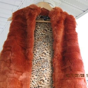 Forever 21 Cheetah Print Vest 4Th of July Flash