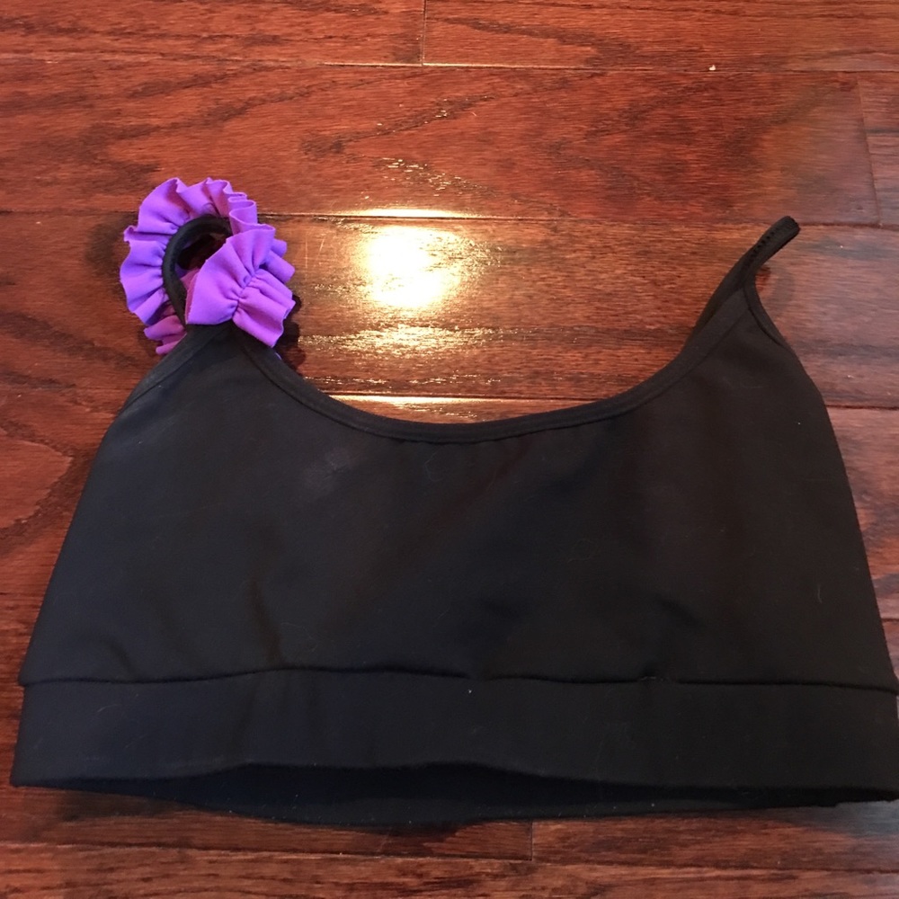 Jo & Jax adorable ruffle sports bra.