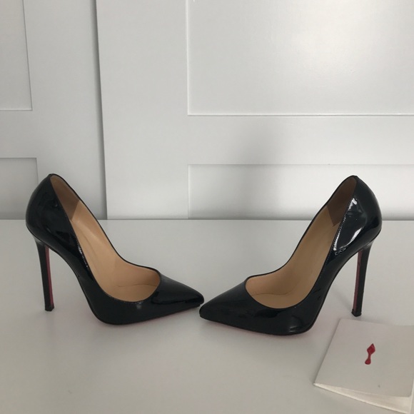 Black patent Pigalle 120 stiletto - Picture 1 of 4