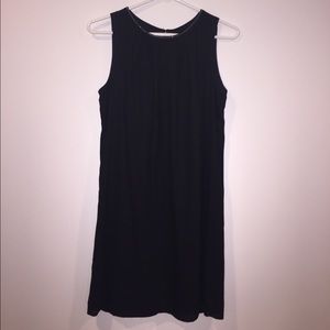 HM Black High Neck Dress w/ Beaded Neck