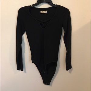 Hollister criss-cross bodysuit! (Unworn) (S: S)