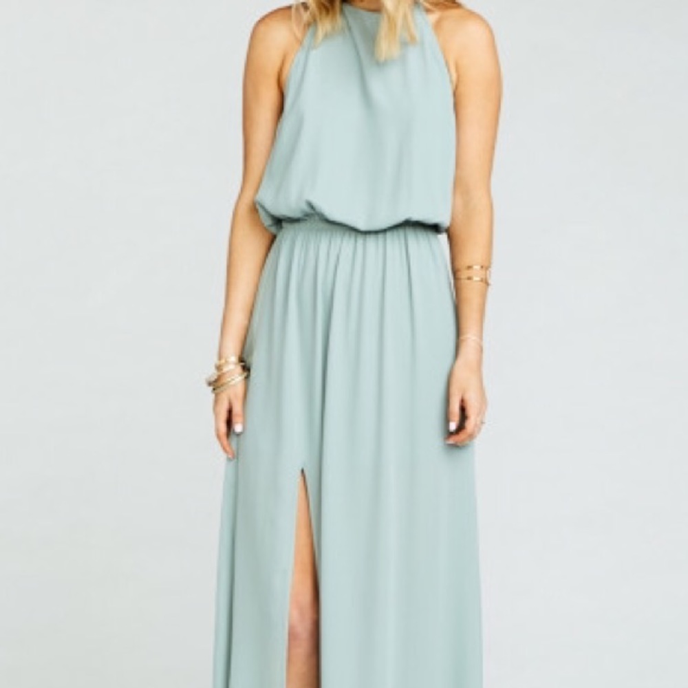 Show Me Your Mumu Heather Halter Dress