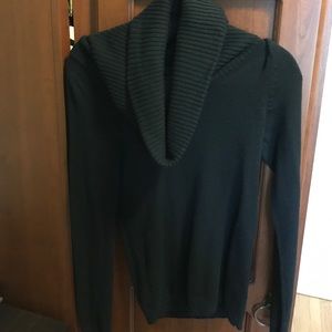 Black cowl neck sweater from Gap