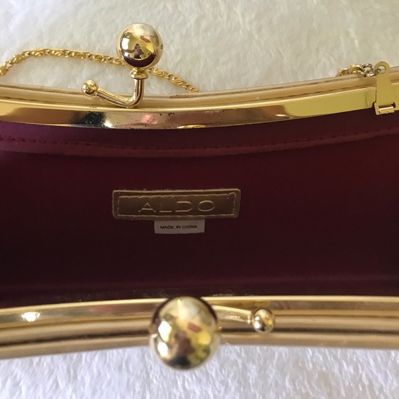 Aldo Bags Aldo Gold Evening Clutch Goes With Everything Poshmark