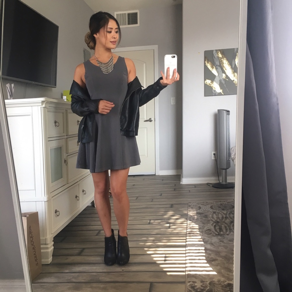 Slate gray, PERFECT mix n match summer dress!👗☀️