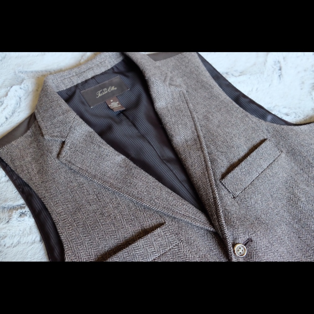 Men's wool vest