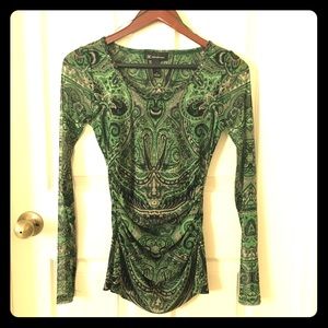 NWT🌟 I.N.C. Long-sleeved, sheer dress blouse