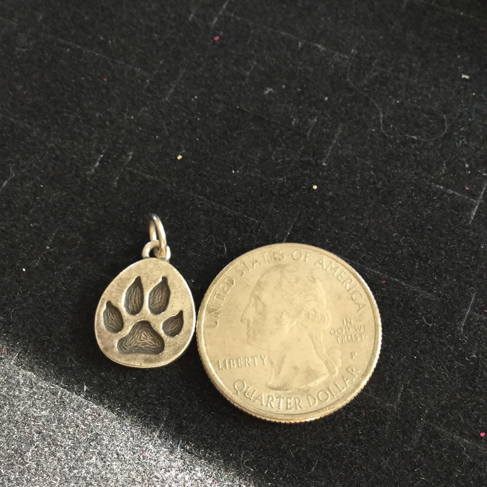 💯% Pre-owned James Avery Paw.