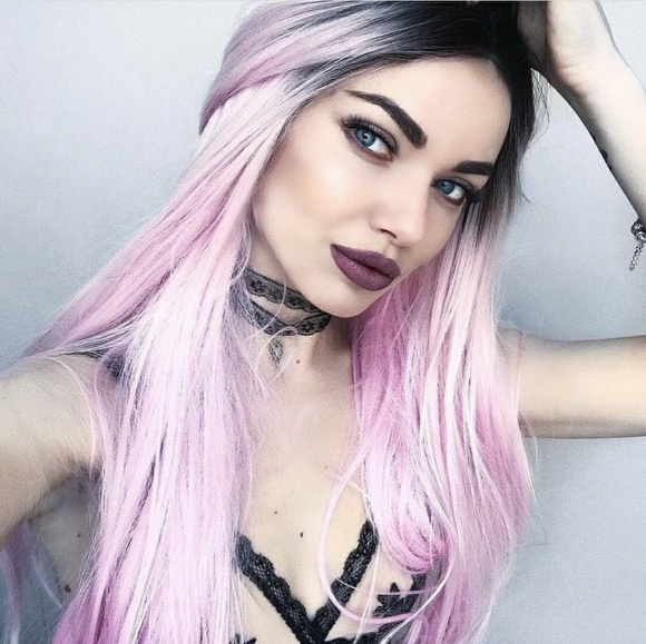 Ombre Pink Beauty LaceFront Wig 24-28 inches!! main image 3