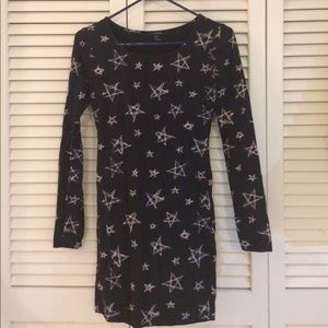 Forever 21 Black & White Star Dress